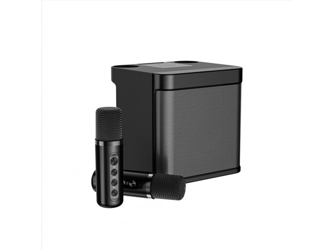 Alto falante Bluetooth 100W microfone portátil reuniões ao ar livre led rgb usb STELASPLEN