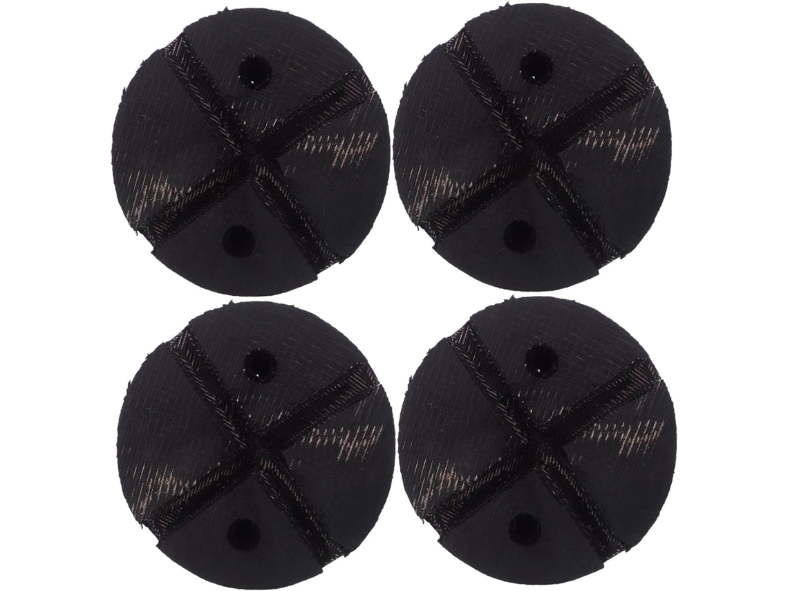 Conjunto De 4 Calços Borracha Para Macaco Hidráulico Elevadores Duas Colunas,proteção Lateral O...