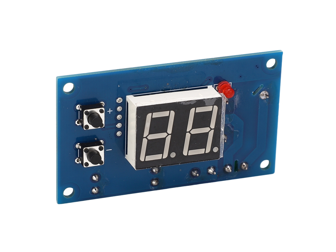Módulo Relé Temporizador Programável Dc12v 0-99s