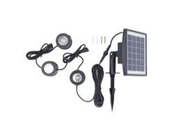 Luz de Spot Solar Primerox 6v 2w à Prova D'água com 13 Cores para Jardim e Quintal