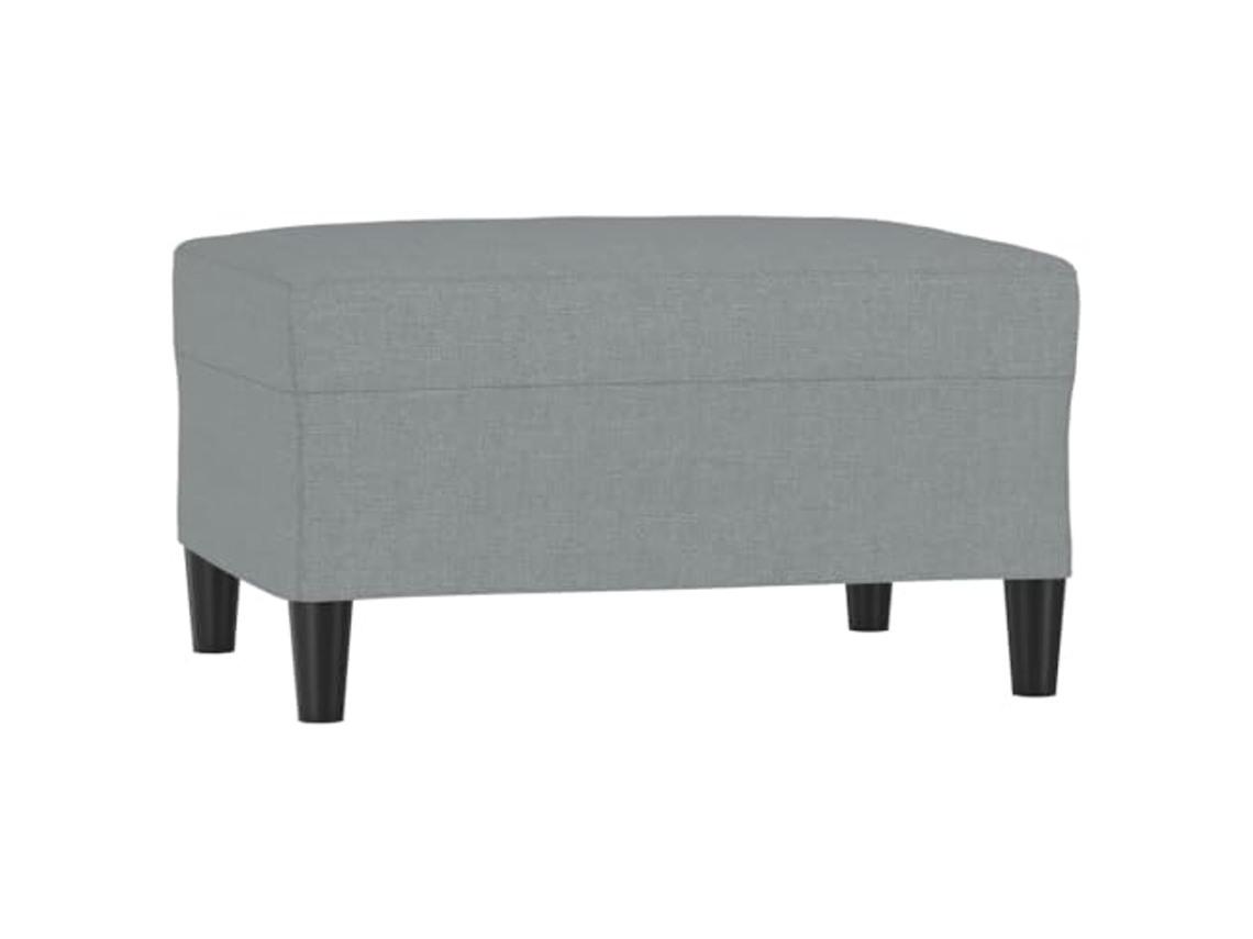 Footstool, Footstools Vidaxl Cinzeto Tecido (70 X 55 X 41 Cm)
