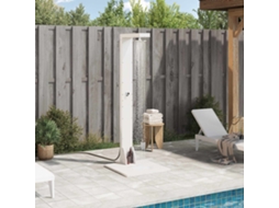 Vidaxl Chuveiro Externo 210 Cm Branco