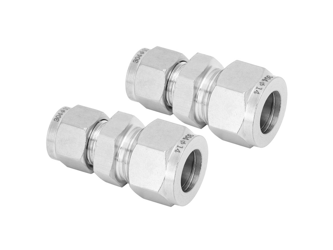 Laxiscreed Junta De Tubo Em Aço Inox 304 De Dupla Compressão, Recta Ou Redutora