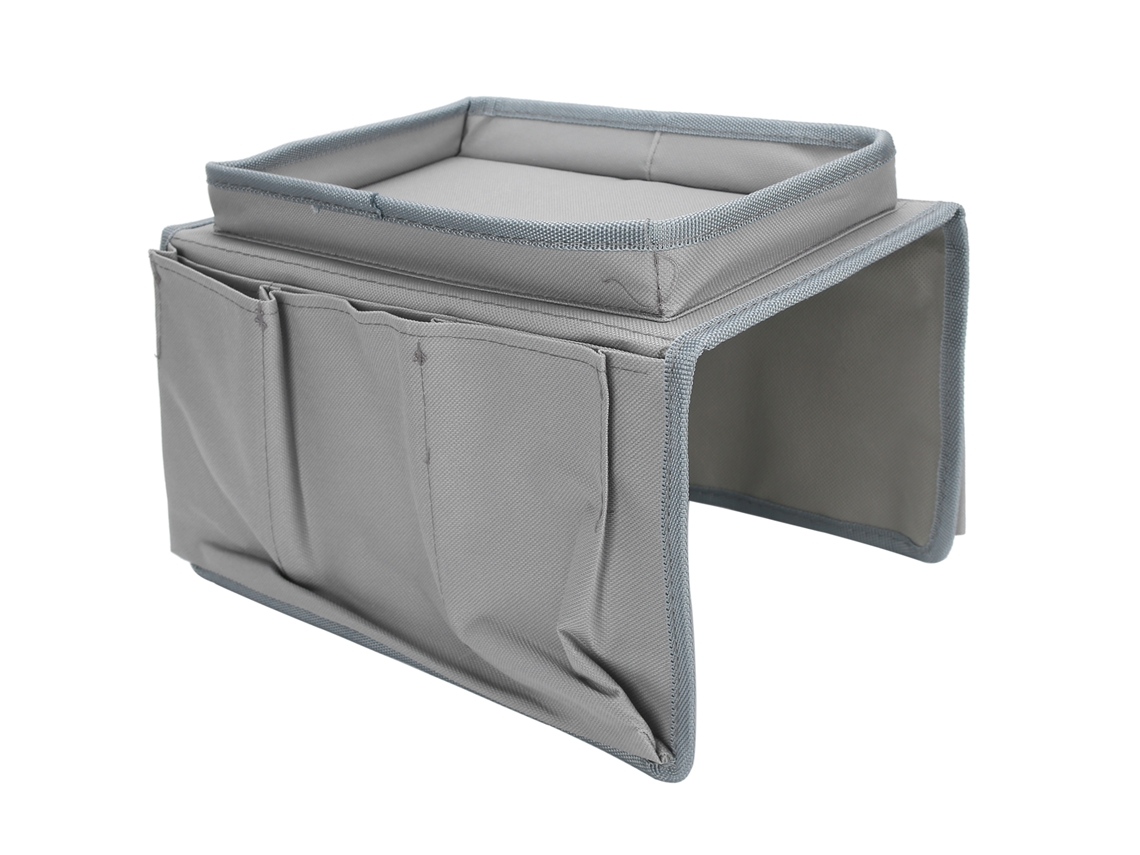 Saco Organizador para Sofá com 4 Bolsos e Bandeja Porta copo Oxford S/MARCA