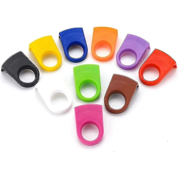 Conjunto De 10 Prendedores De Garrafa Em Abs Para Bebidas, Ideais Para Cerveja, Coquetéis E Taças (cor Aleatória)