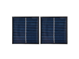 Painéis Solares Portáteis Laxiscreed 0,7w, Conjunto De 2, Com Encapsulamento E Adesivo De Gotejamento