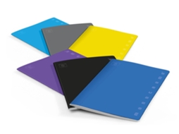 PIGNA 02217785M Caderno e Bloco A5 40 Folhas Multicolorido