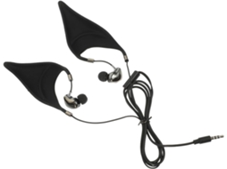 Fones De Ouvido Elf Com Para E Fio Pretos Fãs Anime Ajuste Fone Jogos
