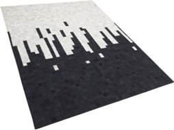 Tapete Bolu (Branco - Pele Genuína - 160x230x0.6 cm)