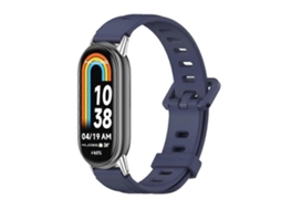 Pulseira De Silicone Respirável Com Furo Plano Mijobs Para Xiaomi Mi Band 8 / 9 / 9 Nfc
