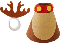 Miniatura Decorativa De Natal Com Fantasia De Porco, 18 Cm |