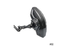 Extensão De Para-choque Traseiro De Moto Universal Com Acessórios De Alumínio Cnc Compatível Com Monkey M3 M5 Maverick U1 Negro