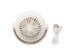 Ventilador De Mesa Laxiscreed Com Regulação Livre Da Direção Em 180° E Três Modos De Velocidade