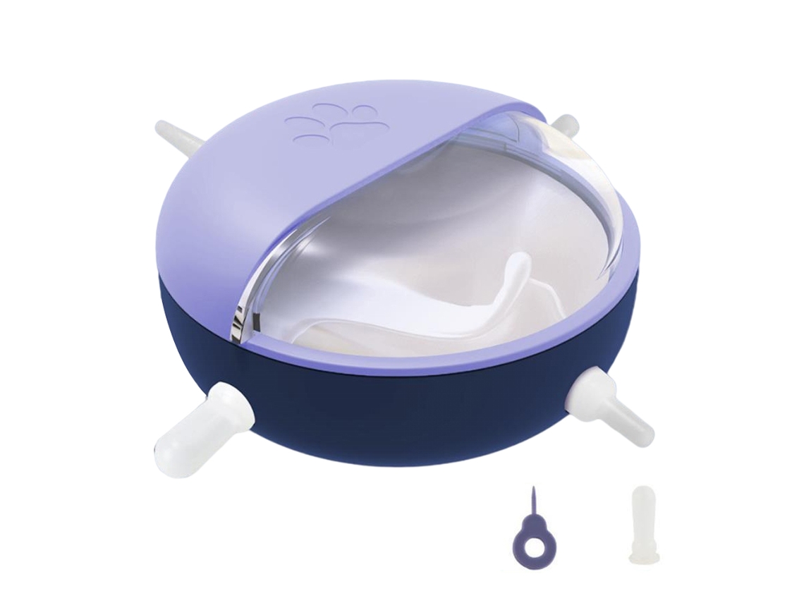 Alimentador de Silicone para Filhotes Cães Gatos Pequenos
