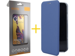 Capa e Película Apple iPhone 11 Pro ACCETEL Flip Cover 0723 Azul