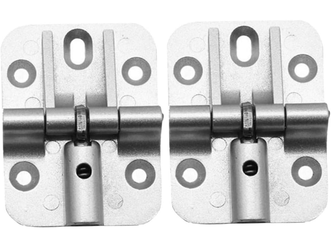 Conjunto De 2 Liga Zinco Para Portas E Mesas Com Ângulo 90 Graus.