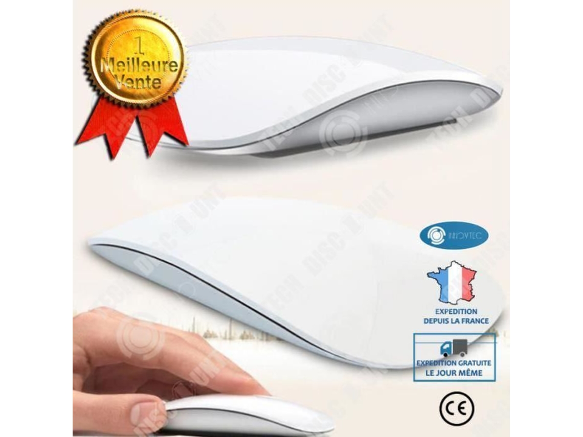 Mouse Bluetooth Td® Ultrathin Silent Touch 2000 Dpi Branco AQUAFORGE