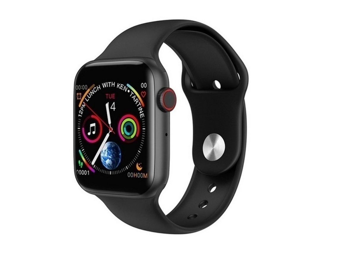 Smartwatch Multifunções W34 para Android Ios Preto