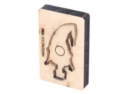 Laxiscreed Moldes Para Corte De Materiais Diversos - Couro, Papel E Borracha Para Artesanato