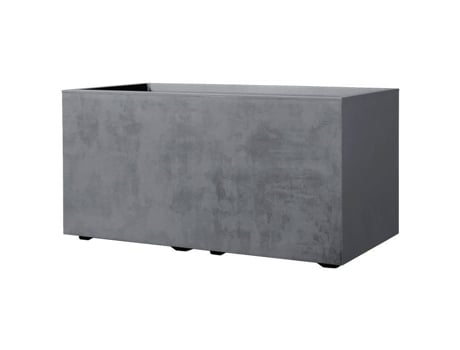 Vaso Muret Millennium R Cinza Com Reserva De Água 79 Cm Deroma