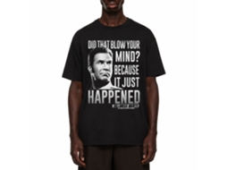 Rockinstone Talladega Nights Movie Bc It Just Happened Black Adult T-shirt Size:xxxl