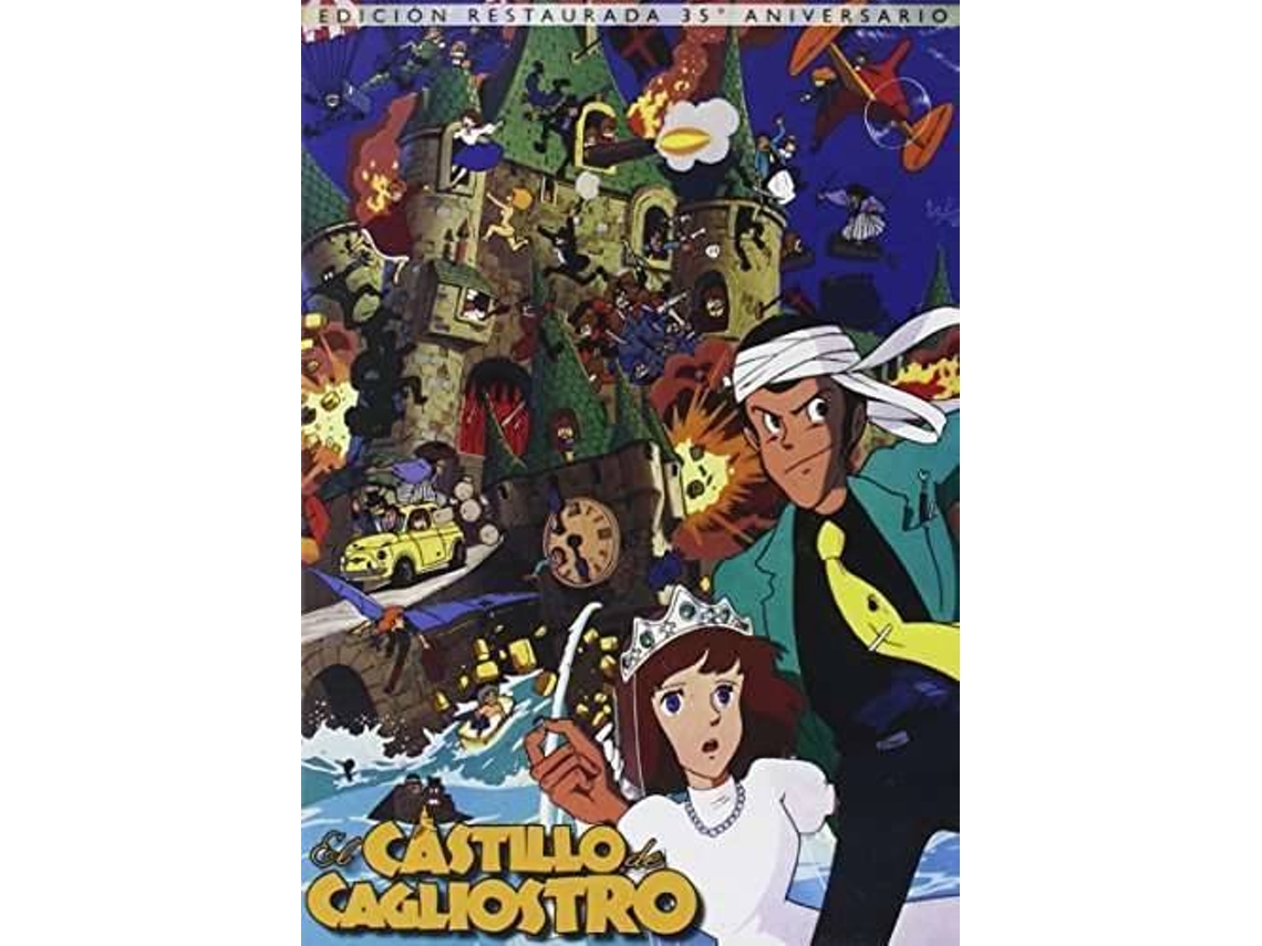 DVD El Castillo De Cagliostro (Edição em Espanhol)
