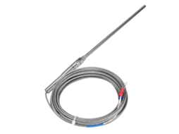 Sensor De Temperatura Termopar Tipo K Sonda M8 150mm Cabo 5m 0-400℃