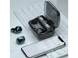 Fones de Ouvido Bluetooth Estéreo MDUG com Tela, Microfone e Prova D'água para Gaming
