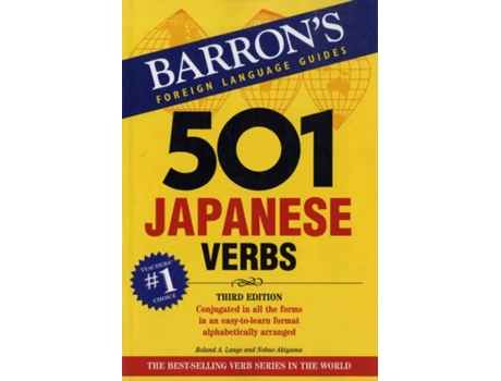 Livro 501 Japanese Verbs de Roland A. Lange (Inglês - 1900)