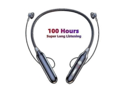 Fones de Ouvido Sem Fio com 100 Horas de Reprodução, Suporte para Cartão Tf, Modelo S880, para Esportes e com Faixa para Pescoço. TAISHENGDA