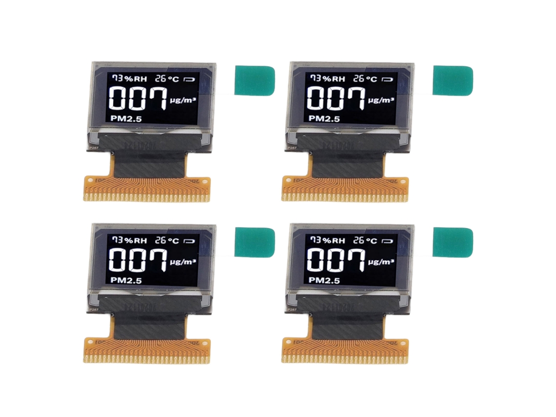 Tela OLED LCD de 0,66 Polegadas 28pin 64x48 Branca Clara 4 Peças S/MARCA