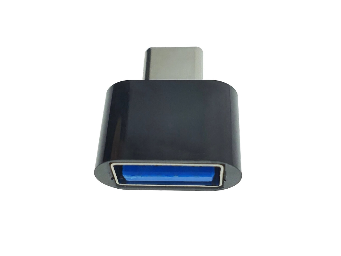 Adaptador Otg Usb 2.0 fêmea para Usb macho Tipo C, com alimentação e transferência de dados AOZORZ