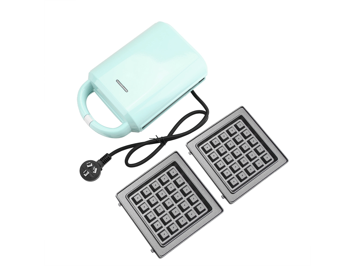 Laxiscreed Batedor De Waffle Elétrico Reversível E Multifuncional Com Aquecimento Rápido De 640w
