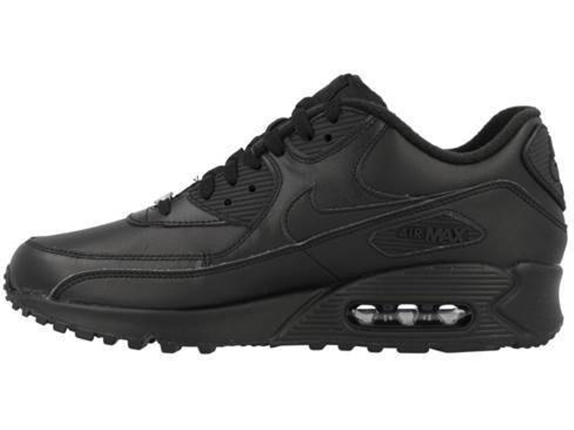 T nis NIKE Air Max 90 Leather Homem 41 Preto Worten.pt