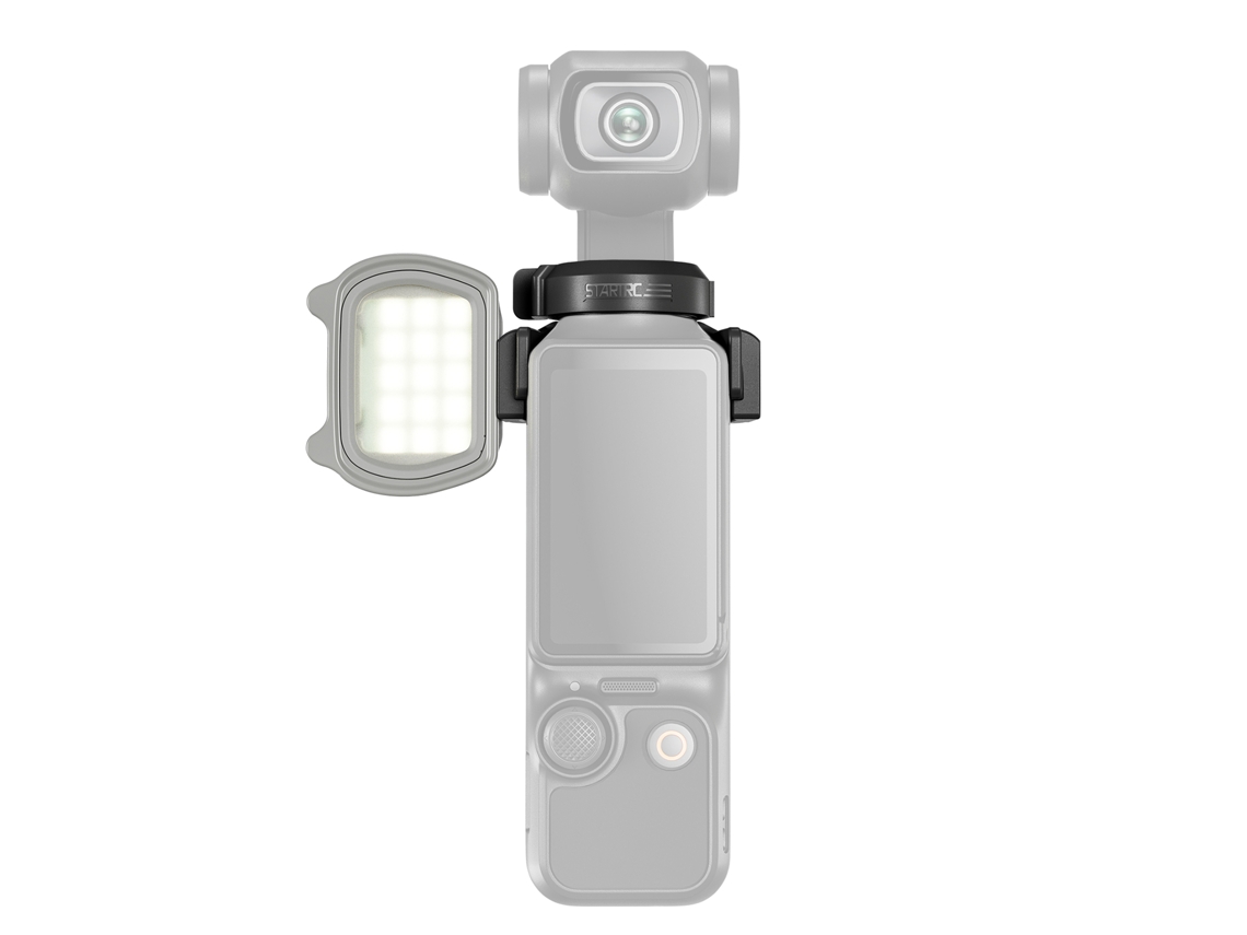 Startrc Mini Luz De Relleno Magnética Led Para Dji Pocket 3 3 Modos 3 Niveles De Brillo Batería Integrada