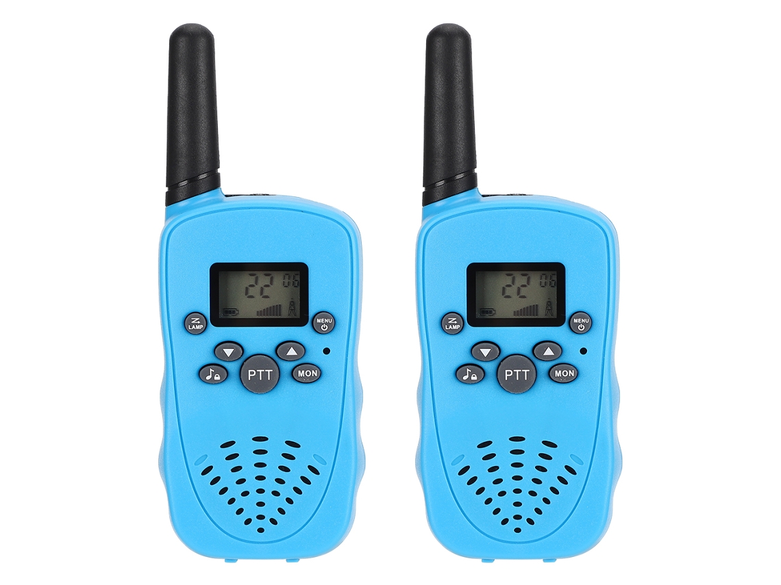 Rádio Walkie Talkie Com Display Lcd E Múltiplos Canais