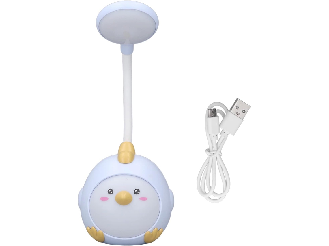 Luminária De Mesa Led Fofa, Luz Suave, Luminária De Mesa Com Carregamento Usb Para Estudantes, Luminária Para Casa Ou