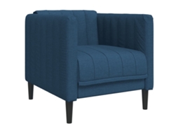 Sofa Chair, Sofa Chairs Vidaxl Azul Tecido (n/a)