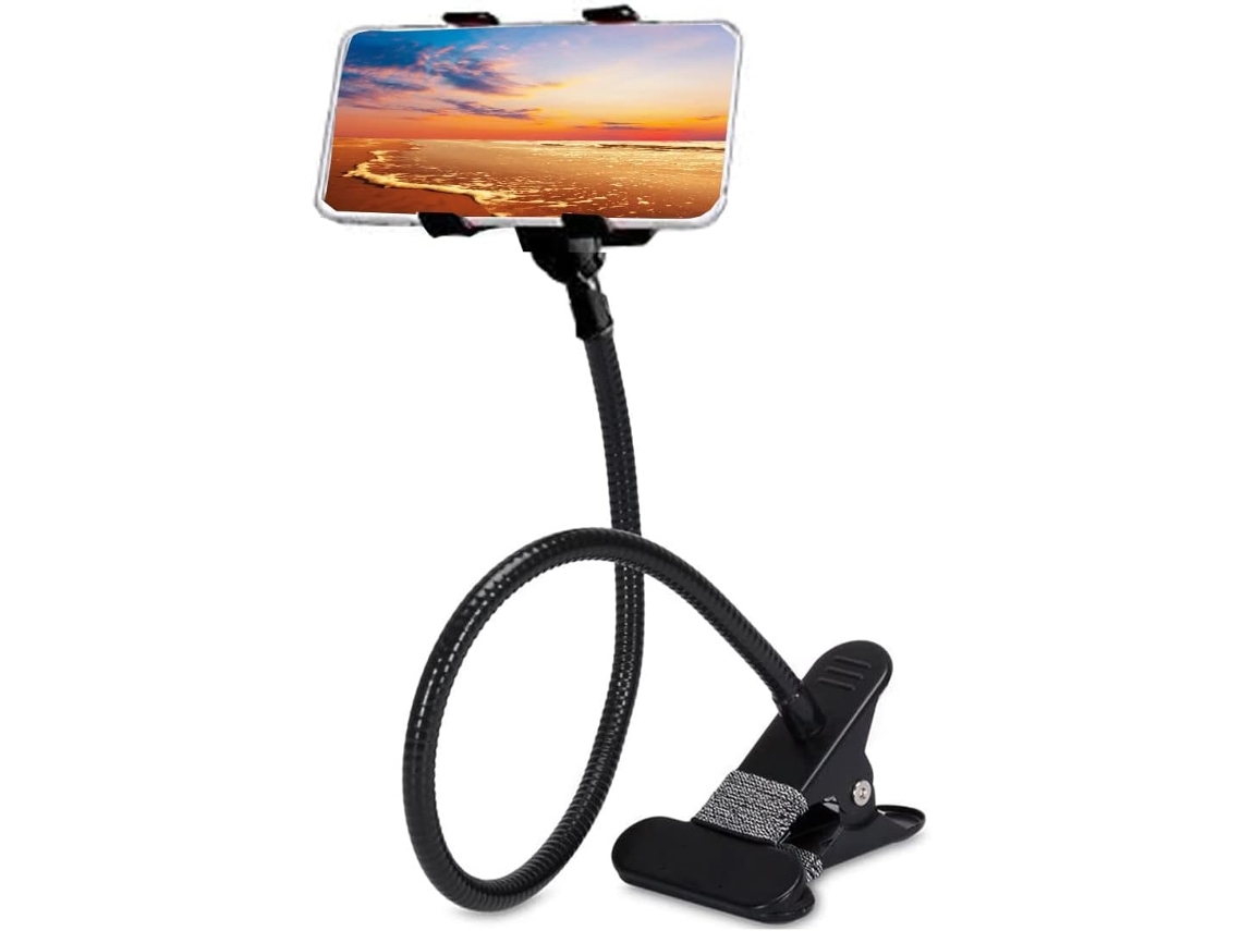 Lurelia Suporte Flexível Para Telemóvel 4,7 Polegadas 3,14 Polegadas 1,5 Polegadas Braço Longo Pescoço De Ganso Rotação 360° Braçadeira