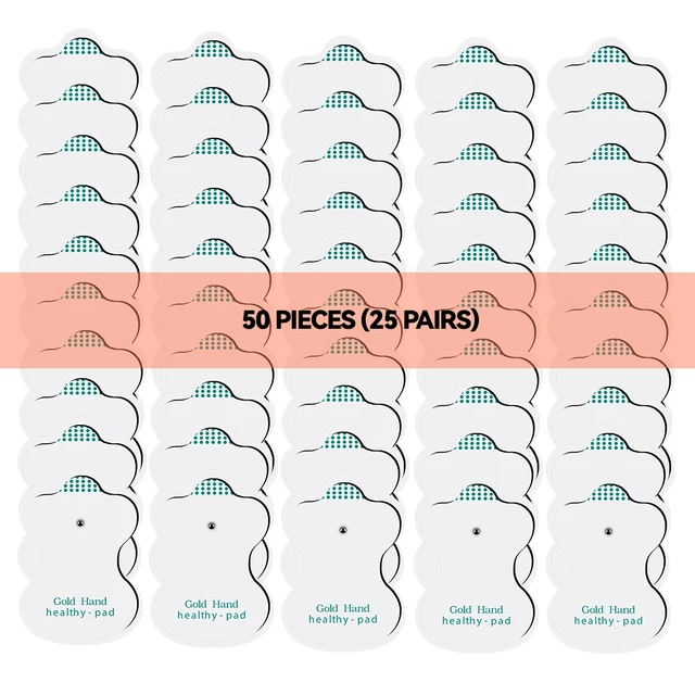 100/10 Unidades De Eletrodos Para Fisioterapia, Máquinas Gel, Ferramentas Elétricas, Estimulador Muscular, Acupuntura E Massagem - 05148