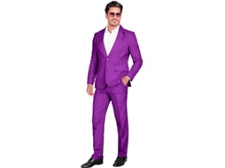 Terno Engraçado Roxo Masculino Mr. Elegante