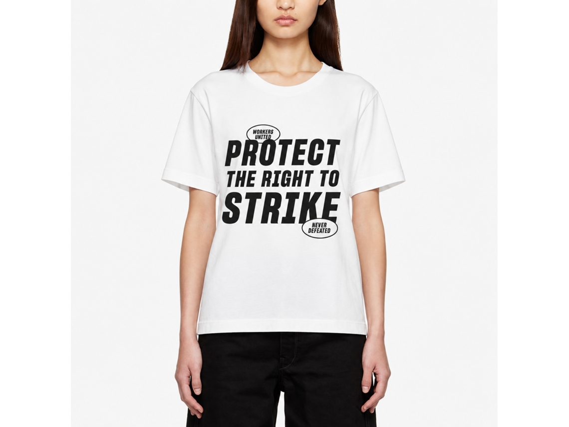 Rockinstone Protect The Right To Strike T-shirt Unique Designer Style