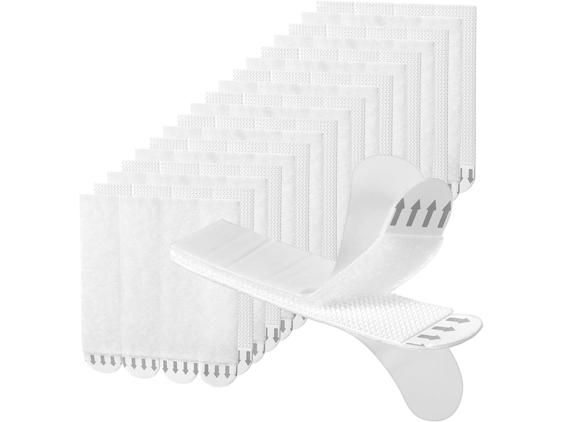 36 Pares 72 Tiras De Fitas Adesivas Para Pendurar Na Parede, Adesivos Para Molduras, Fixação Resistente Que Não Danifica