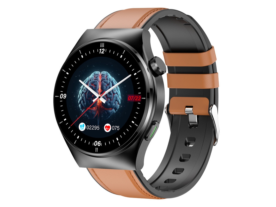 Smartwatch SHAH ARPAN Vários Modos Esportivos Marrom