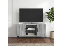 Vidaxl Gabinete Para Tv Sonoma Cinzento 102 X 34,5 X 50 Cm