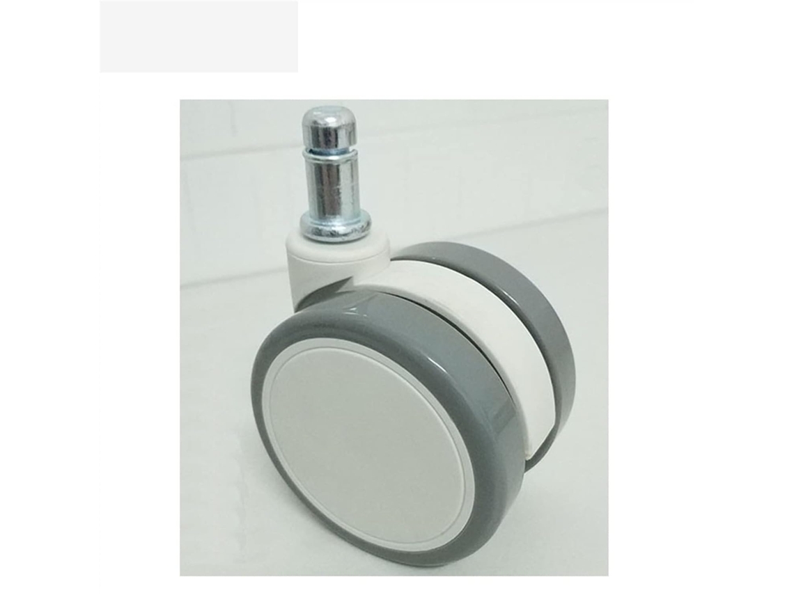 Nho De Móveis, Suporte Para Flores, Carrinho De Bebê, 2,5 Polegadas, 2 Peças, (cor: Sem Freio), Branca