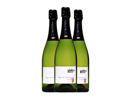 Espumante JÚLIA BERNET U Xarel·lo Brut Nature (0.75 L - 3 Unidades)
