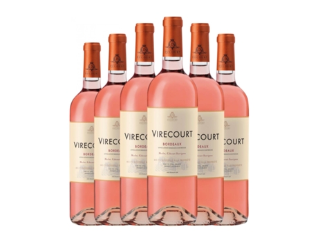 Vinho rosé FRANCOIS PASSAGA Château de Virecourt Rosé Bordeaux (0.75 L - 6 Unidades)