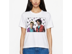 Rockinstone Bill And Ted Flyin White Adult T-shirt Size:xxxl