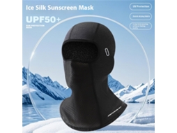 Cinza Claro Longa Bengguo Máscara Facial Upf50+ Ice Silk Uv Secagem Rápida Respirável Primavera Verão Proteção Pescoço Ciclismo Motociclismo